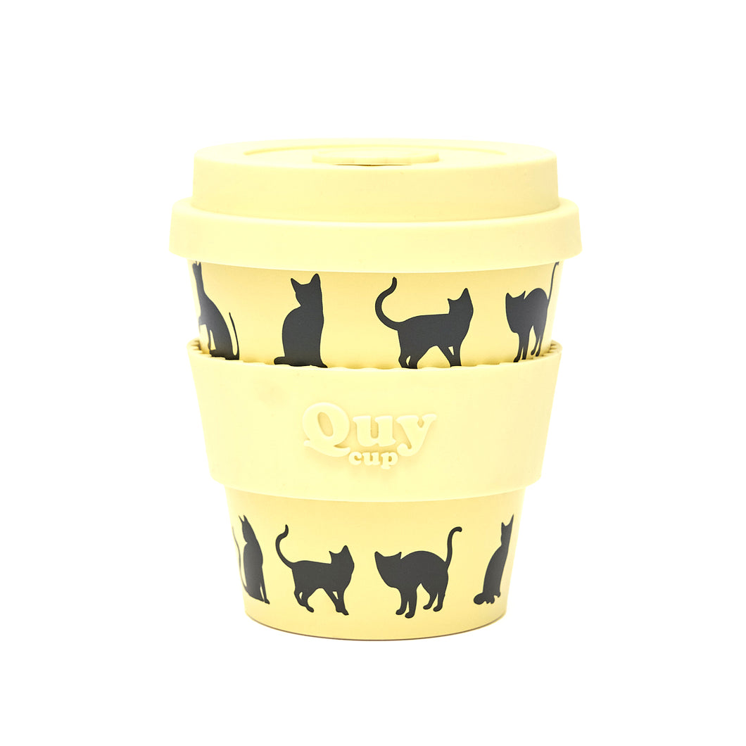 230ml Recycled Plastic Travel Mug - Bobi - Cats Collection