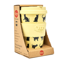 Load image into Gallery viewer, Travel Mug 400 ml Recycled Plastic - Bobi - Cats Collection
